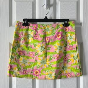 Lilly Pulitzer Vintage Revesible Mini Skirt